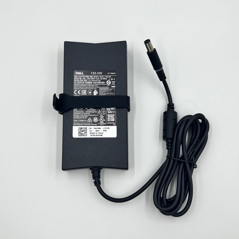 戴尔 130w 19.5v 6.7a 超薄 大口
