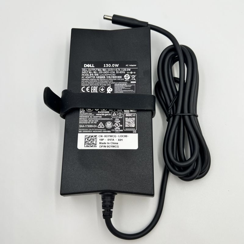 戴尔 130w 19.5v 6.7a 超薄小口