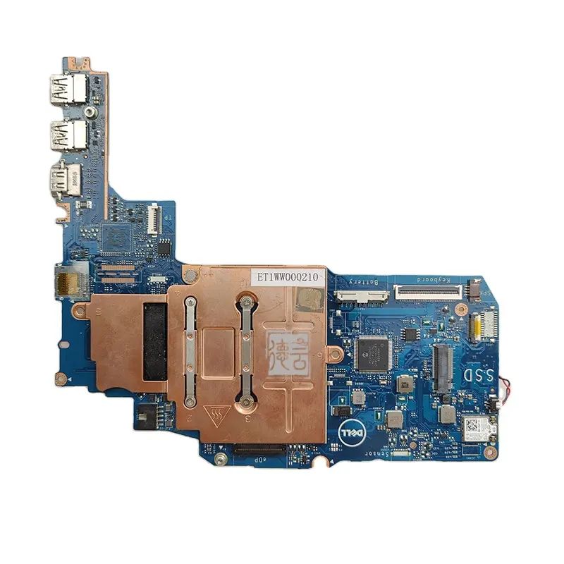 CN-01J31P适用于DELL Chromebook 3180笔记本电脑主板1J31P, Intel 1.10GHz 01J31P N3350 4G LA-E371P主板