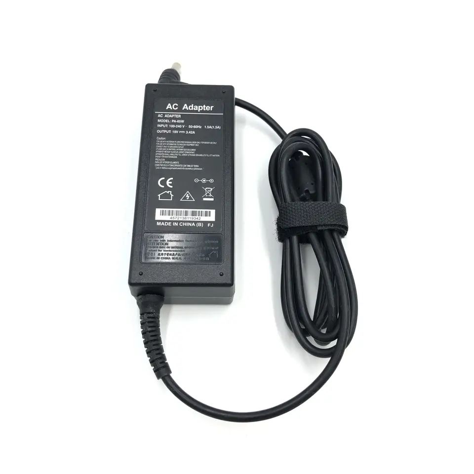 DENAQ DQ-PA165002-5517 19V 3.42A 4.8mm-1.7mm AC适配器，适用于ACER Aspire TravelMate和法拉利系列笔记本电脑