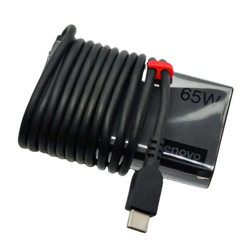 电源充电器联想ADLX65CLGC2A 20V 3.25A 65W Type-C方形连接器，适用于联想笔记本电脑