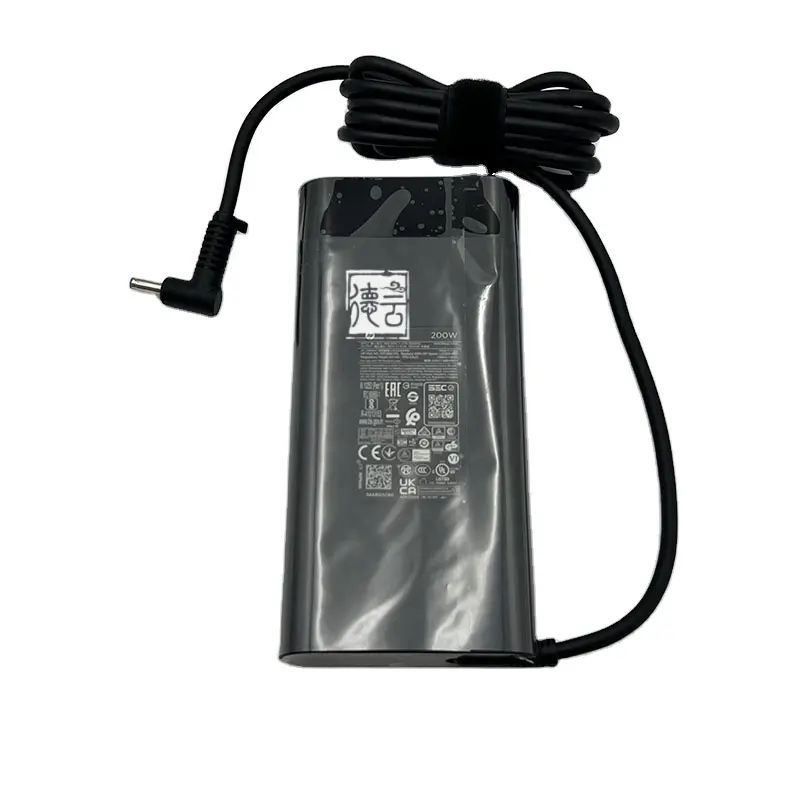 200W原装笔记本适配器，适用于HP笔记本充电器19.5v 10.8a 15-dh0005la TPN-DA23 M31368-013电源适配器